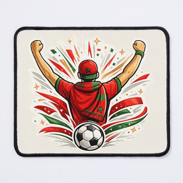 Item preview, Morocco Football Fan Gift Supporter designed and sold by Corvoria.