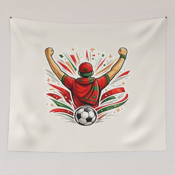 Item preview, Morocco Football Fan Gift Supporter designed and sold by Corvoria.