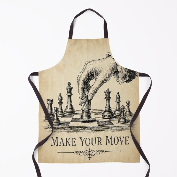 Item preview, Make Your Move Chess T-Shirt | Antique Chess Strategy Graphic Tee designed and sold by SunnyDesign82.