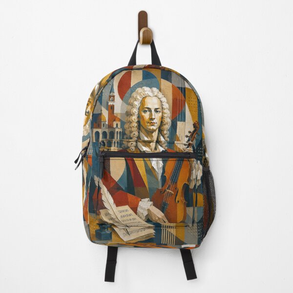 Item preview, Antonio Vivaldi, Italian composer and violinist painting. designed and sold by GalleryKauffeld.