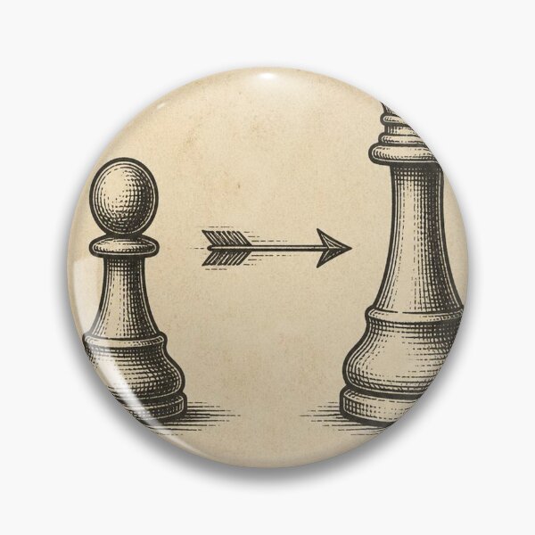 Item preview, From Pawn to Queen Chess T-Shirt | Antique Chess Strategy Tee designed and sold by SunnyDesign82.