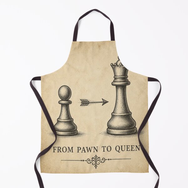 Item preview, From Pawn to Queen Chess T-Shirt | Antique Chess Strategy Tee designed and sold by SunnyDesign82.