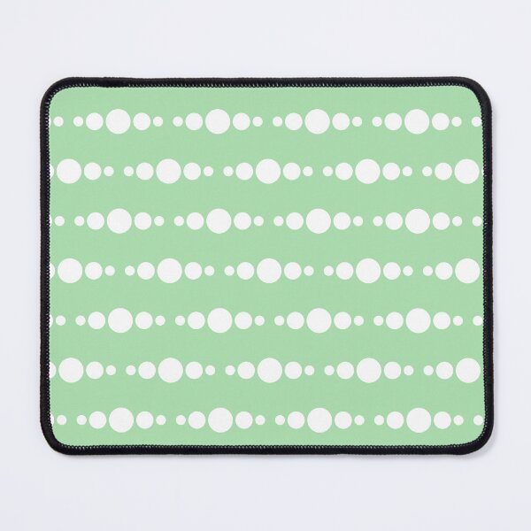 Item preview, Celadon & white dotted pattern designed and sold by Mint + Midnight.
