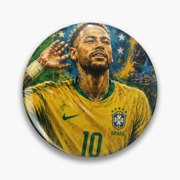 Item preview, Brazil Football Graffiti Art | Soccer É Arte | Brazilian Soccer tshirt designed and sold by Boreal Apparel.