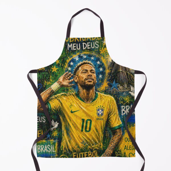 Item preview, Brazil Football Graffiti Art | Soccer É Arte | Brazilian Soccer tshirt designed and sold by Boreal Apparel.