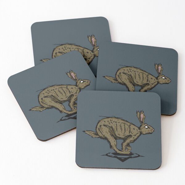 Item preview, Surreal Rabbit Anatomy Design | Macabre Vintage Wildlife Illustration designed and sold by Half Mess.