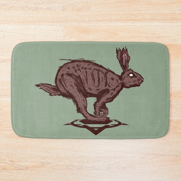 Item preview, Surreal Rabbit Anatomy Design | Macabre Vintage Wildlife Illustration designed and sold by Half Mess.