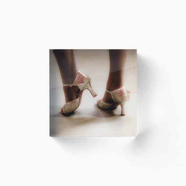 Dancing feet Acrylic Block