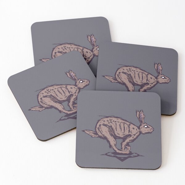 Item preview, Surreal Rabbit Anatomy Design | Macabre Vintage Wildlife Illustration designed and sold by Half Mess.