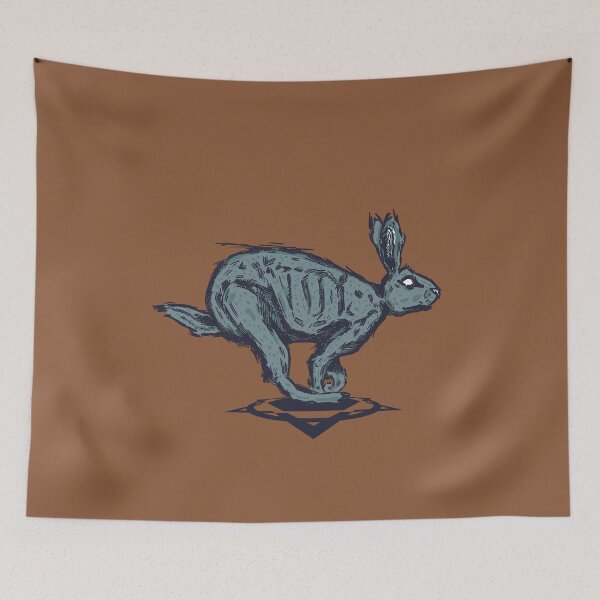 Item preview, Surreal Rabbit Anatomy Design | Macabre Vintage Wildlife Illustration designed and sold by Half Mess.