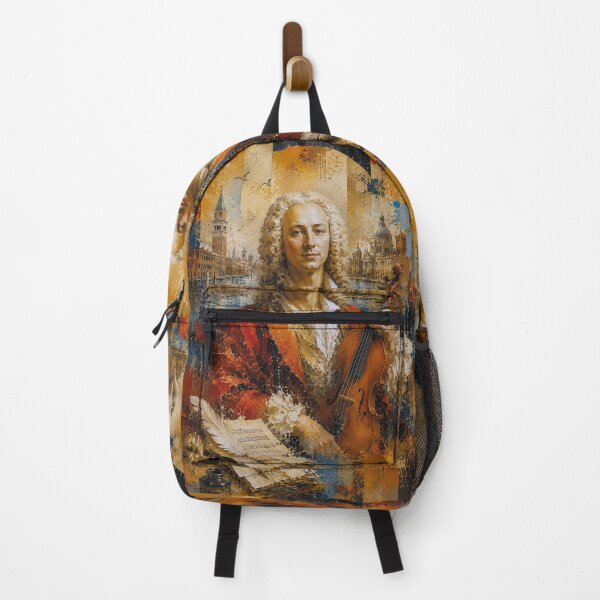 Item preview, Antonio Vivaldi, Italian composer and violinist painting. designed and sold by GalleryKauffeld.