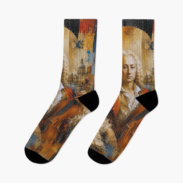 Item preview, Antonio Vivaldi, Italian composer and violinist painting. designed and sold by GalleryKauffeld.