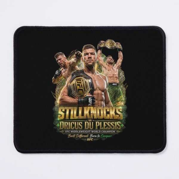 Item preview, Stillknocks Dricus Du Plessis – Built Different Born to Conquer | Championship MMA Digital Art designed and sold by tareankush.