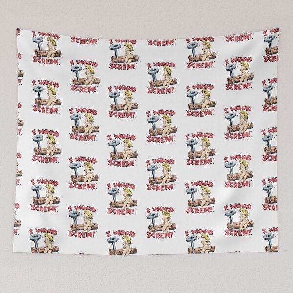 Item preview, I wood screw! designed and sold by NicMacTees.