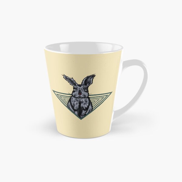 Item preview, Surreal Rabbit Illustration | Retro Geometric Vintage Animal Graphic designed and sold by Half Mess.