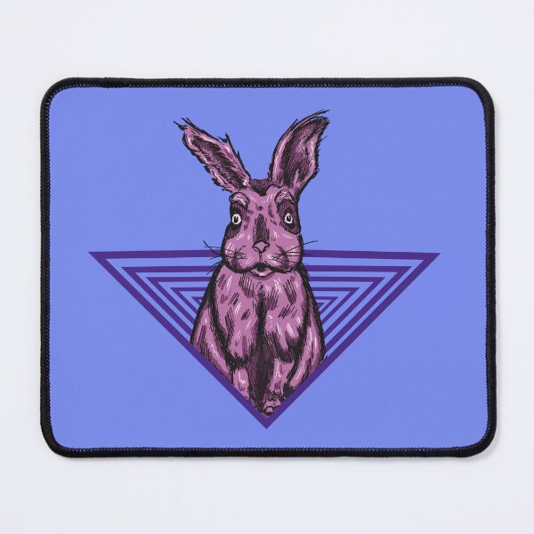 Item preview, Surreal Rabbit Illustration | Retro Geometric Vintage Animal Graphic designed and sold by Half Mess.