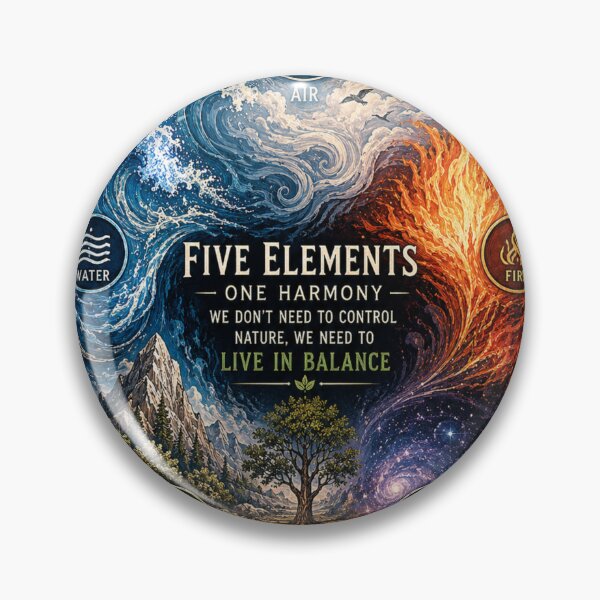 Item preview, Nature five elements design designed and sold by urbanshop7.