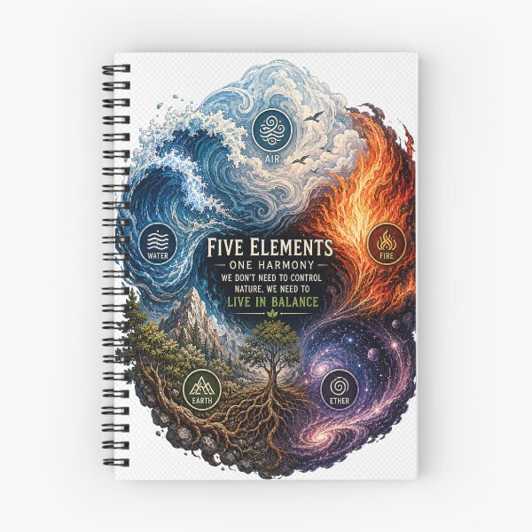 Item preview, Nature five elements design designed and sold by urbanshop7.
