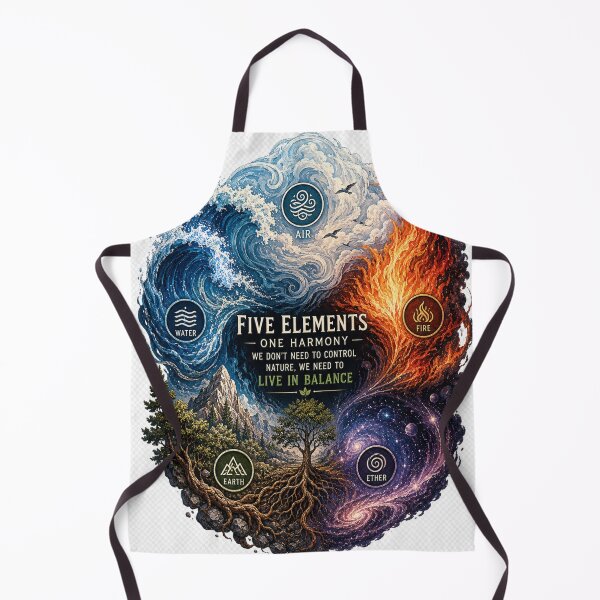 Item preview, Nature five elements design designed and sold by urbanshop7.