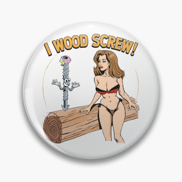 Item preview, I wood screw! designed and sold by NicMacTees.