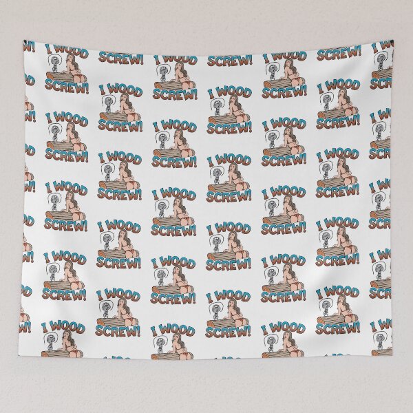 Item preview, I wood screw! designed and sold by NicMacTees.
