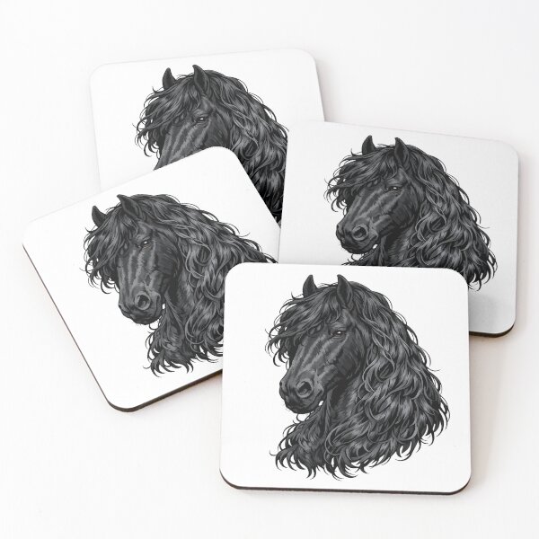 Item preview, Elegant Friesian Portrait designed and sold by OTSC.
