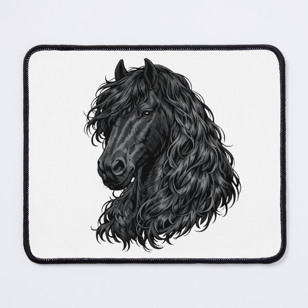Item preview, Elegant Friesian Portrait designed and sold by OTSC.