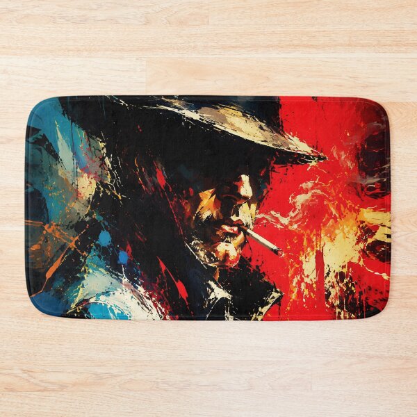 Item preview, Gangster Portrait Abstract Painting Vintage Style designed and sold by RamyGallery.