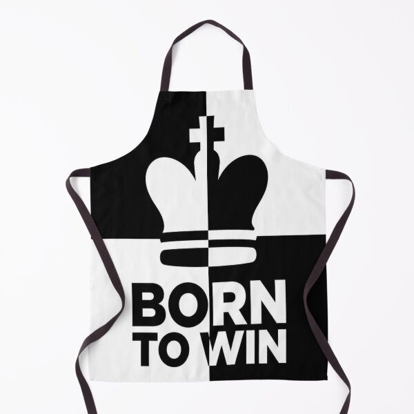 Item preview, Born To Win Chess T-Shirt | Modern Minimal Chess Crown Graphic Tee designed and sold by SunnyDesign82.