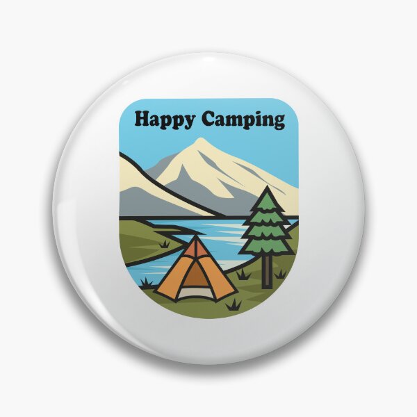 Item preview, Happy Camping Cute Adventure Design designed and sold by Faisal  Shah.