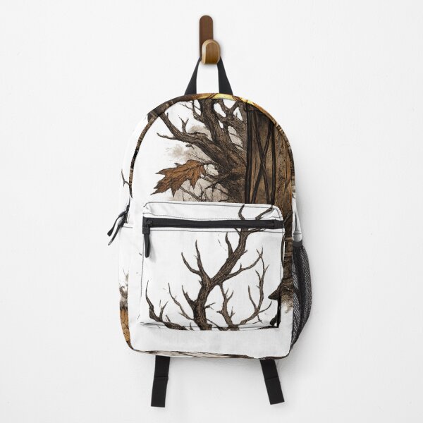 Item preview, Glowing Lantern Bare Branches Dark Gothic Autumn Design designed and sold by irfanshikh.
