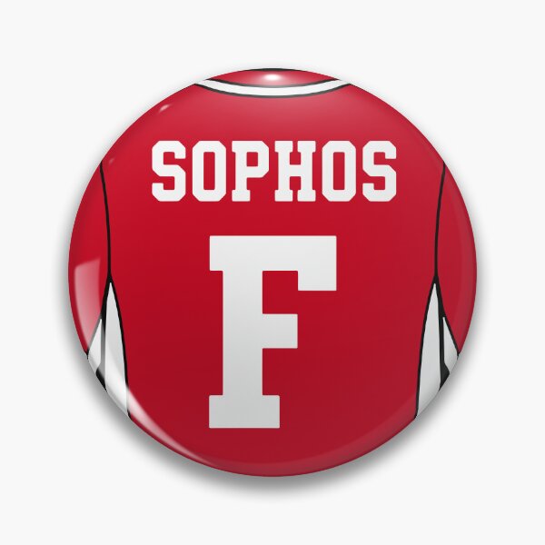 Item preview, SOPHOS F RED designed and sold by Monsoon Stickers.