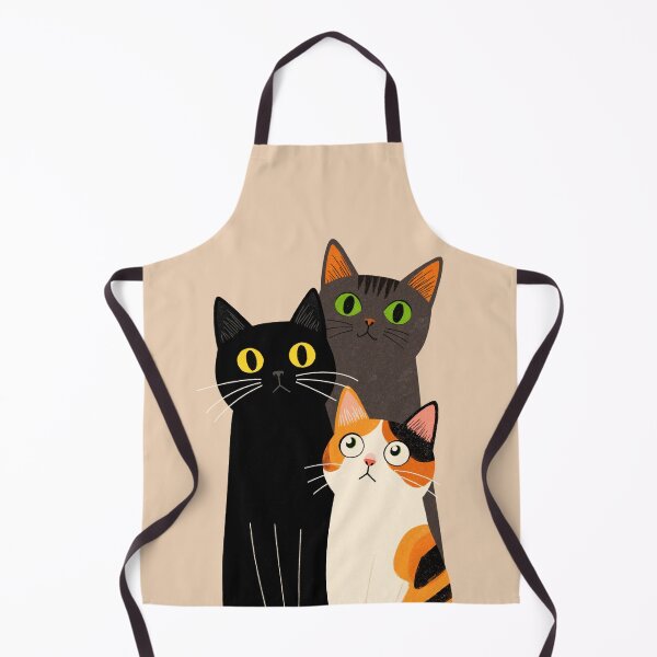 Artikelvorschau, Drei niedliche Katzen im verspielten Stil entworfen und verkauft von hinomaru.