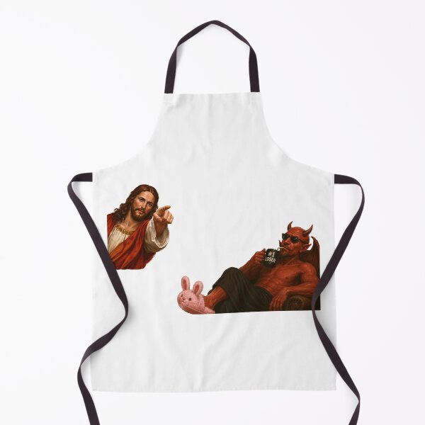 Item preview, jesus not today satan meme designed and sold by PatternFly.