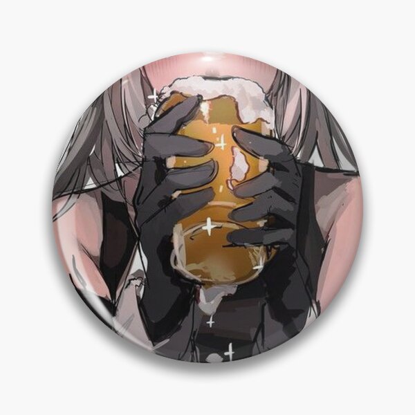 Item preview, Mudrock Drinking Beer Arknights designed and sold by KomiArts.