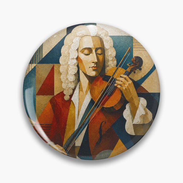 Item preview, Vivaldi, Italian composer and violinist painting. designed and sold by GalleryKauffeld.