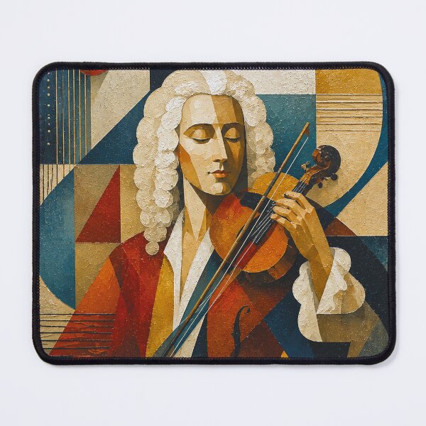 Item preview, Vivaldi, Italian composer and violinist painting. designed and sold by GalleryKauffeld.
