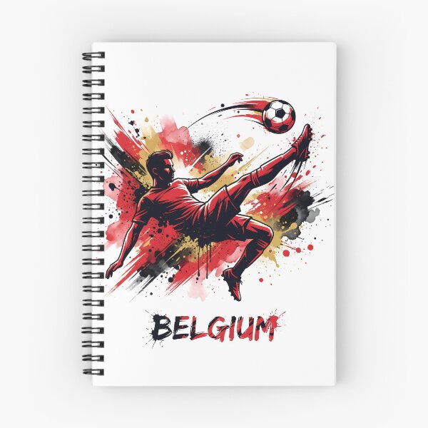 Item preview, Belgium Soccer Fan T-Shirt | Red Black Football Pride Tee | Belgian Fan Gift 2026 designed and sold by 3ac-Arts.