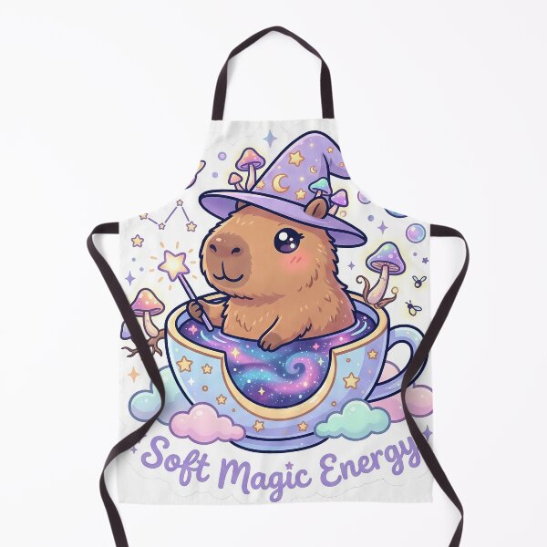 Item preview, Soft Magic Energy Kawaii Capybara designed and sold by Gifts0.