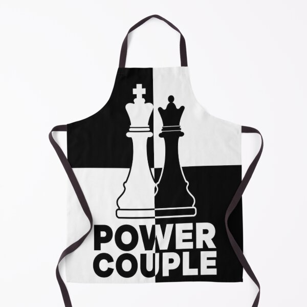 Item preview, Power Couple Chess T-Shirt | Modern King Queen Chess Graphic designed and sold by SunnyDesign82.