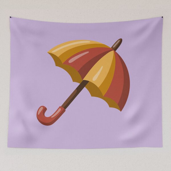 Item preview, Autumn Umbrella Illustration designed and sold by EvLip-Artist.
