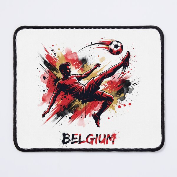 Item preview, Red Devils Spirit Soccer Shirt | Iconic Belgium Football Colors Tee | Fan Pride Gift designed and sold by 3ac-Arts.