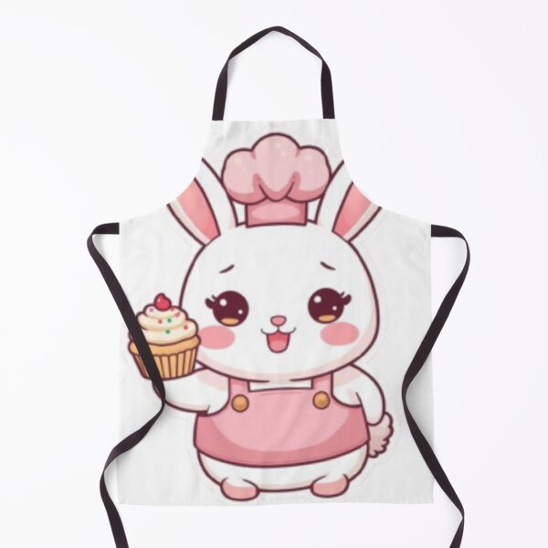 Item preview, Cute Baker Bunny Kawaii Sticker | Adorable Rabbit Chef designed and sold by Stylestickers55.