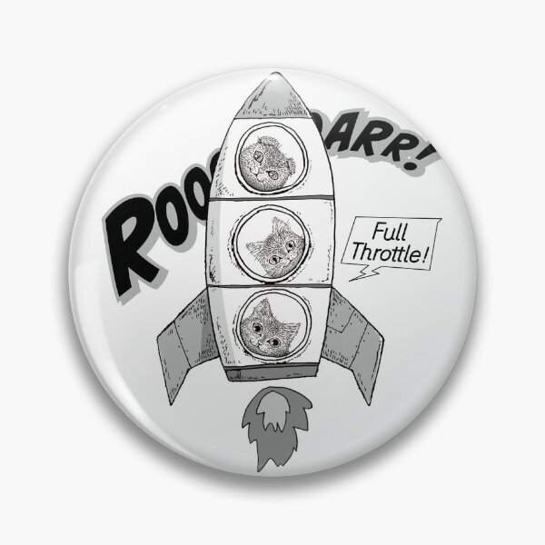 Item preview, COSMIC MEOW #02: Rocket Trio designed and sold by Neco Utyuu!.