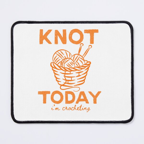 Item preview, Funny Crochet Lover Retro “Not Today I’m Crocheting” Yarn Gift Design designed and sold by ice-apparel.
