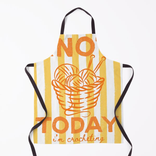 Item preview, Funny Crochet Lover Retro “Not Today I’m Crocheting” Yarn Gift Design designed and sold by ice-apparel.