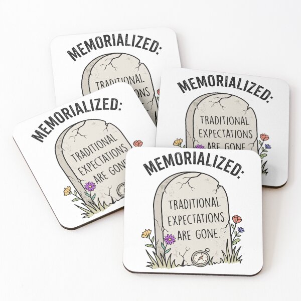 Item preview, Memorialized Traditional Expectations Are Gone Tombstone designed and sold by Amir Faysal.