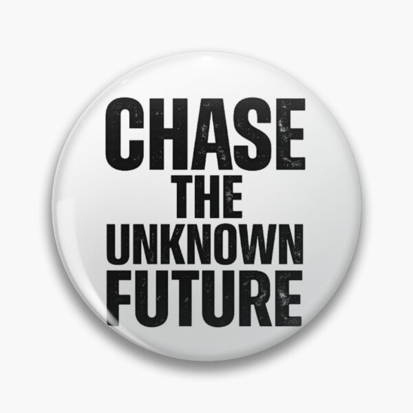 Item preview, CHASE THE UNKNOWN FUTURE - Distressed Vintage Typography T-Shirt Design | Transparent PNG designed and sold by arifali786.