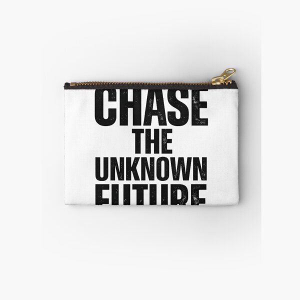 Item preview, CHASE THE UNKNOWN FUTURE - Distressed Vintage Typography T-Shirt Design | Transparent PNG designed and sold by arifali786.