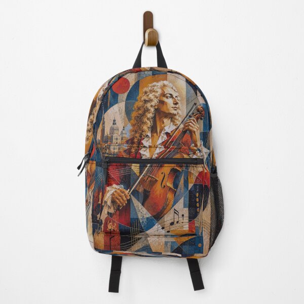 Item preview, Antonio Vivaldi, Italian composer and violinist painting. designed and sold by GalleryKauffeld.